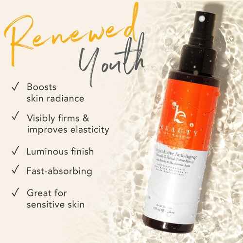 Beauty by Earth Vitamin C Face Cream, Serum and Toner - USA Made with Organic & Natural Ingredients