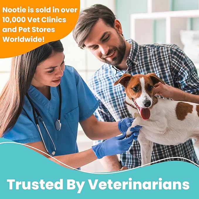 Nootie Medicated Dental Gel for Dogs, Dog Breath Freshener, Cleans Teeth for Dogs - Prevents Plaque and Tartar Dog Oral Care, 4oz