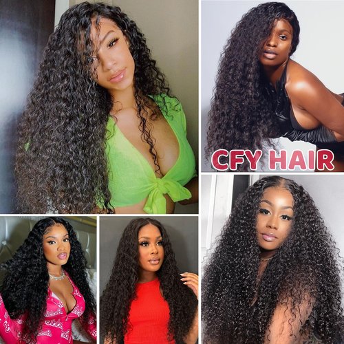 24 Inch 3C 4A Curly Clip In Hair Extensions Real Human Hair 110g 8pcs Kinky Curly Clip Ins Full Head for Black Women 100% Brazilian Remy Human Hair Extensions Natural Color with 20 Clips