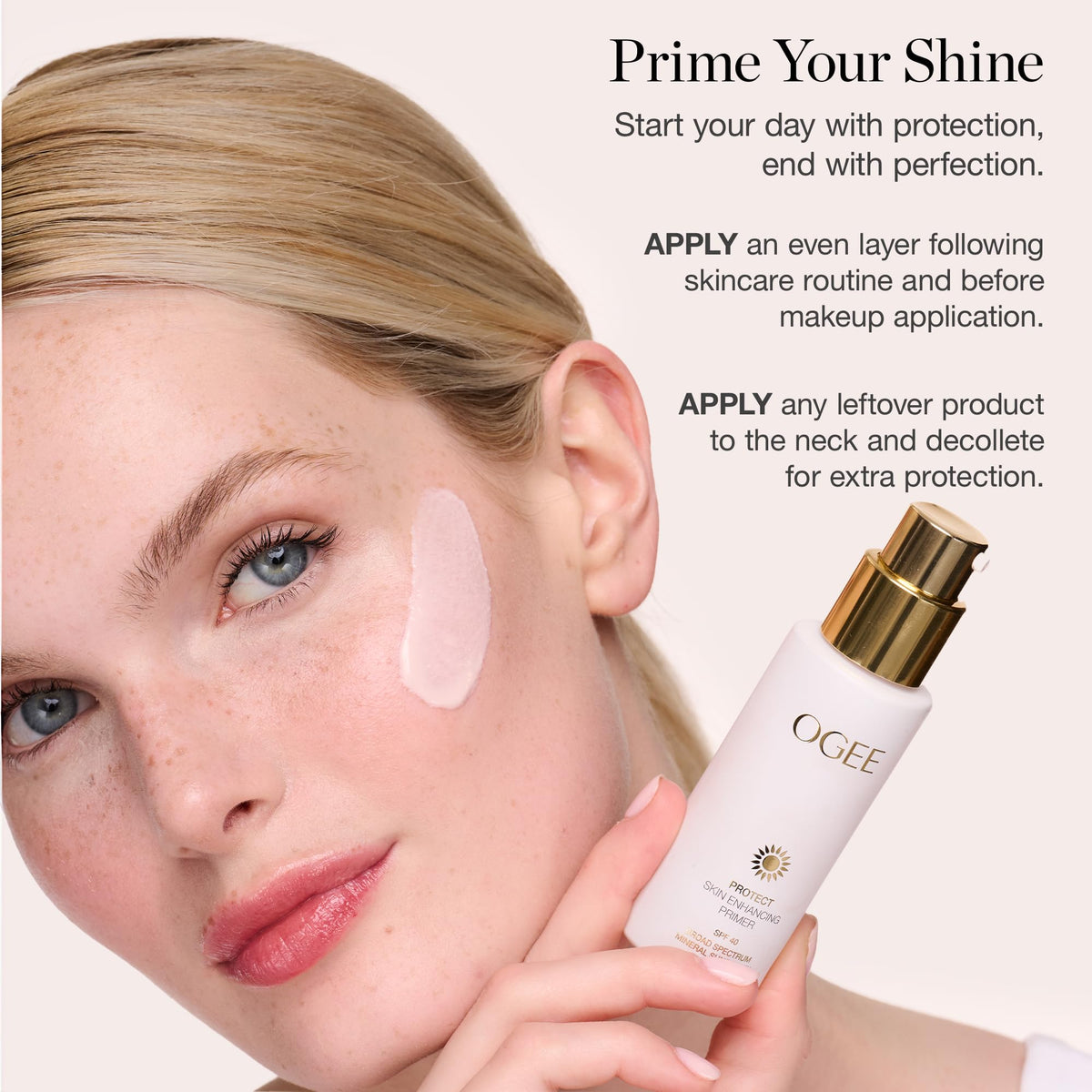 PROTECT Skin Enhancing Primer - Broad Spectrum Mineral Sunscreen SPF 40
