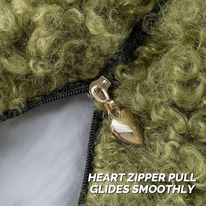 FUTEI Olive Green Decorative Throw Pillow Covers 22x22 Inch Set of 2,Soft Fluffy Faux Wool Fur Boucle Textured Cushion Case,Modern Home Decor for Couch Bed Living Room Office