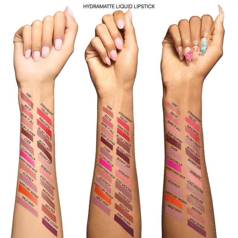 Gerard Cosmetics HydraMatte Liquid Lipstick Everything Nice, Nude Pink Lipstick with Matte Finish, Long Lasting and Non Drying, Super Pigmented Fully Opaque Lip Color