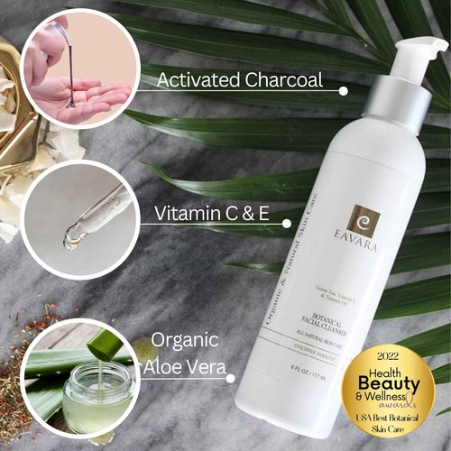 Organic Ultra Face Moisturizer, Natural Facial Cleanser and Retinol Night Cream