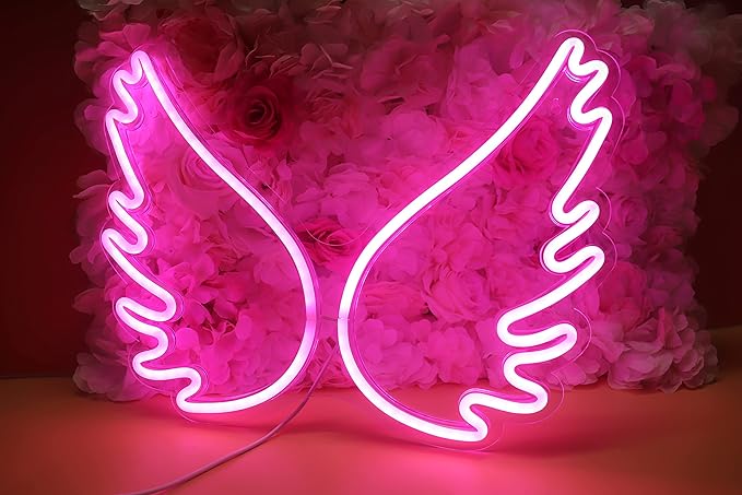 Ulalaza Neon Light Sign LED Night Lights USB Operated Decorative Marquee Sign Bar Pub Store Club Garage Home Party Decor (pink)