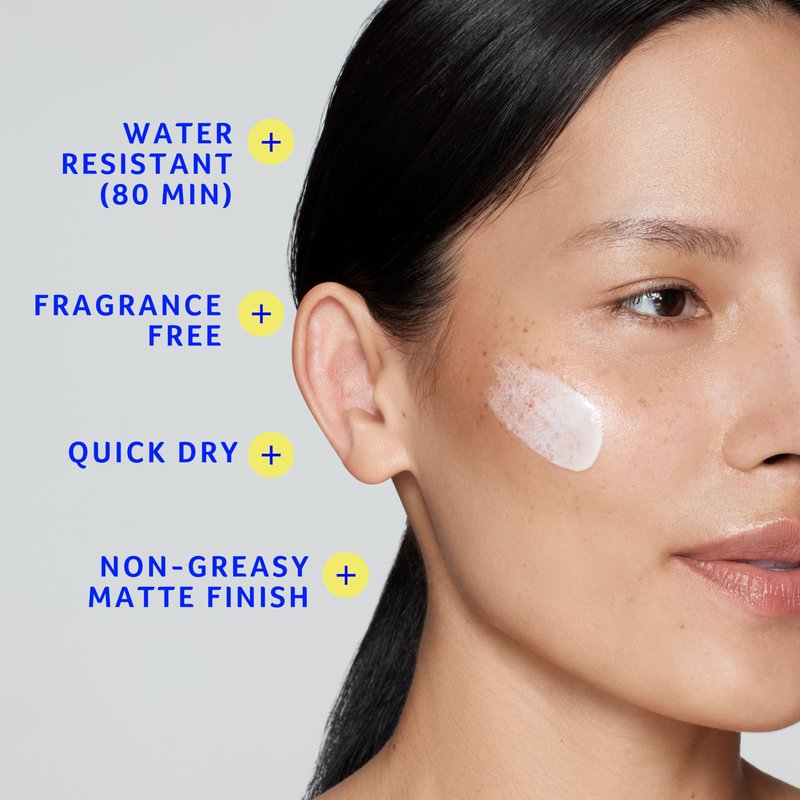 Cancer Council Invisible Fluid Face Sunscreen, SPF50+, Face Moisturizer Sun Care with Jojoba Oil, Vitamin E, Broad Spectrum UVA/UVB Sun Protection, Oily Sensitive Skin, Paraben & Fragrance Free, 50ml