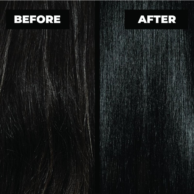 Keracolor High Shine Tinted Hair Gloss, In-Shower Hair Glaze, Sheer Color-Enhancing Glossing Treatment, Onyx, 8 Fl Oz
