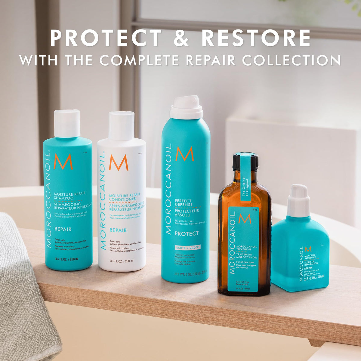 Moroccanoil Perfect Defense Heat Protectant, 6 Fl. Oz.