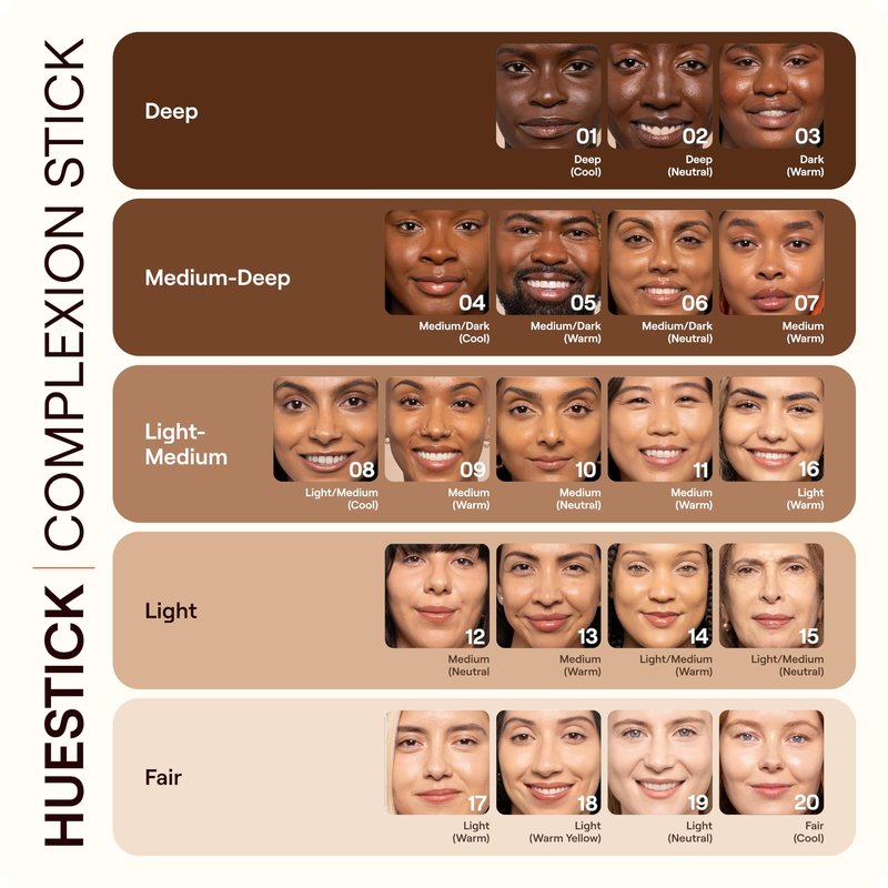 Live Tinted Foundation Makeup - Huestick Complexion Stick - Shade 06