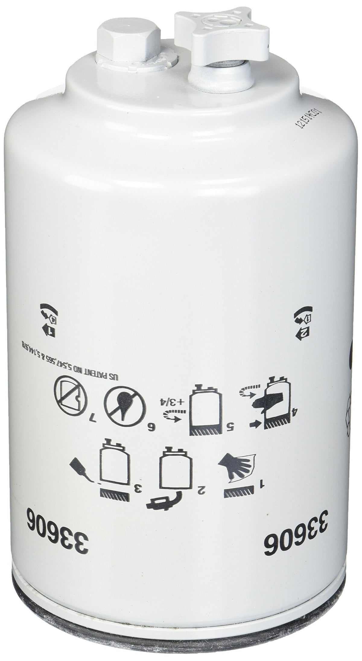 Wix Filters - 33606 Heavy Duty Spin On Fuel Water Separator, Pack of 1