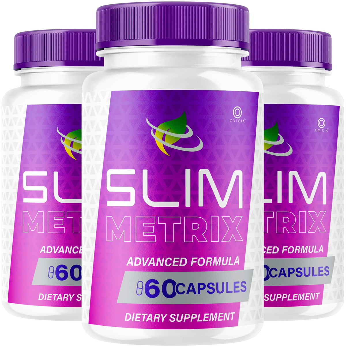 (3 Pack) Slim Metrix Pills - Official Slim Metrix Advanced Formula with All Natural Ingredients, SlimMetrix Advanced Capsules for Wellness & Overall Health Support, 180 Capsules for 3 Months