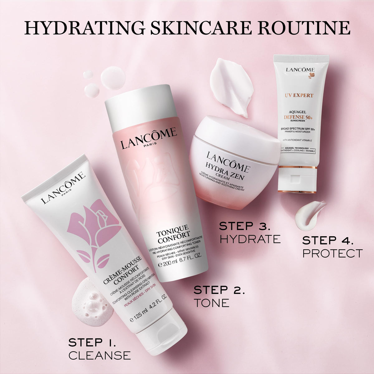 Lancôme Hydra Zen Moisturizer - Hydrating & Soothing Face Cream with Hyaluronic Acid - 1 Fl Oz
