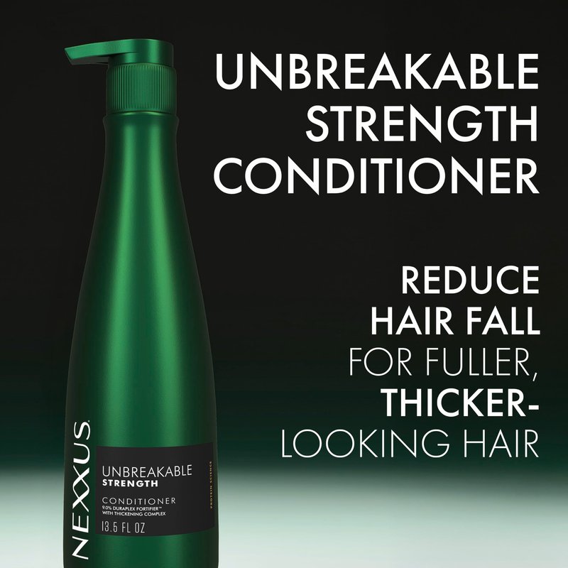 Nexxus Unbreakable Anti Breakage Conditioner for Strengthening for Fine and Thin Hair Hair Care Powered by DURAPLEX FORITIFIER Technology with Thickening Complex 13.5