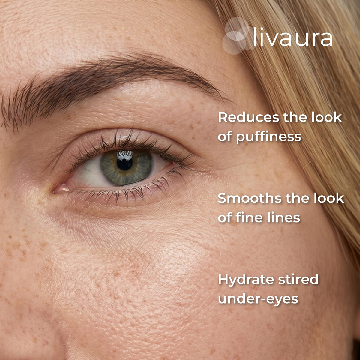LIVAURA Retinol Super Eye Lift - Under Eye Cream for Dark Circles, Bags