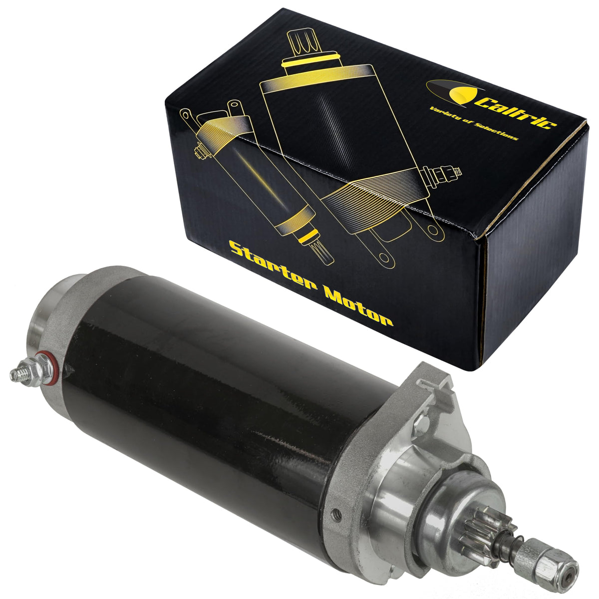 Caltric Starter Compatible with Mercury 225 225Hp 225 Cxl 225 Cxxl 225 L 225 XL 225 XXL Optimax 2000