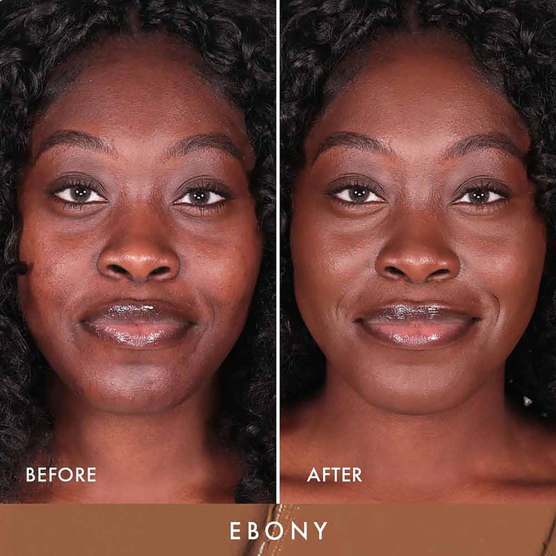 Wander Beauty Dualist Matte and Illuminating Concealer Makeup - Ebony - Dual-Ended Matte Concealer Stick + Liquid Concealer - Full Coverage Concealer Brightens & Hydrates Under Eyes - 0.28 fl oz