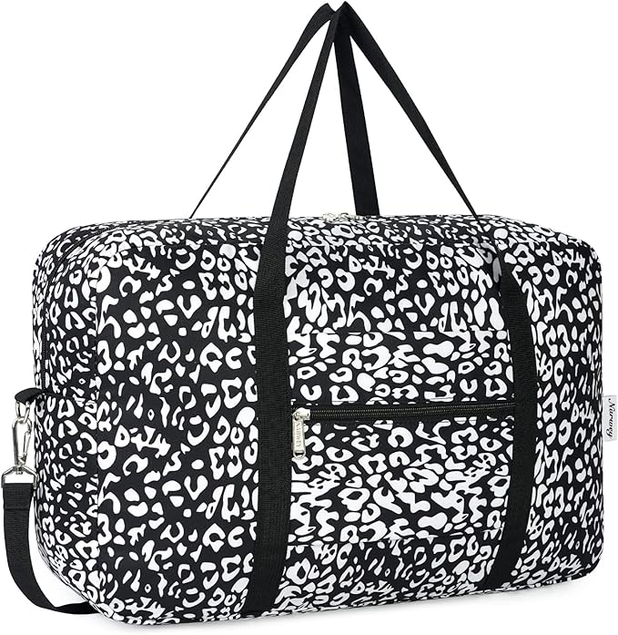 For Spirit Airlines Personal Item Bag Foldable Travel Duffel Bag Tote Carry on Luggage Duffle Overnight for Women and Men