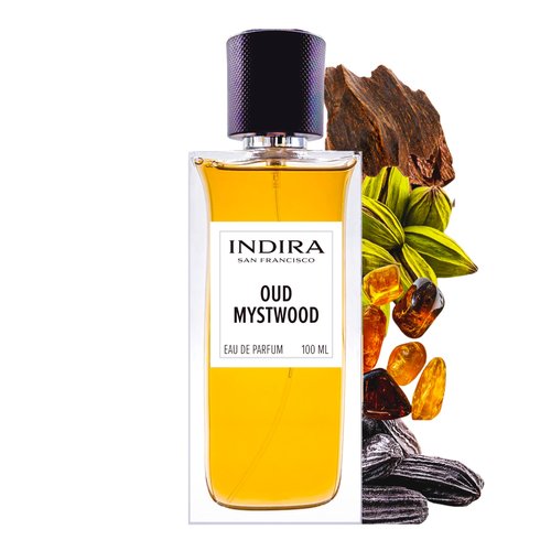 INDIRA Oud Mystwood - Eau De Parfum - Woody - Unisex - 100 ML / 3.4 FL OZ - Spray