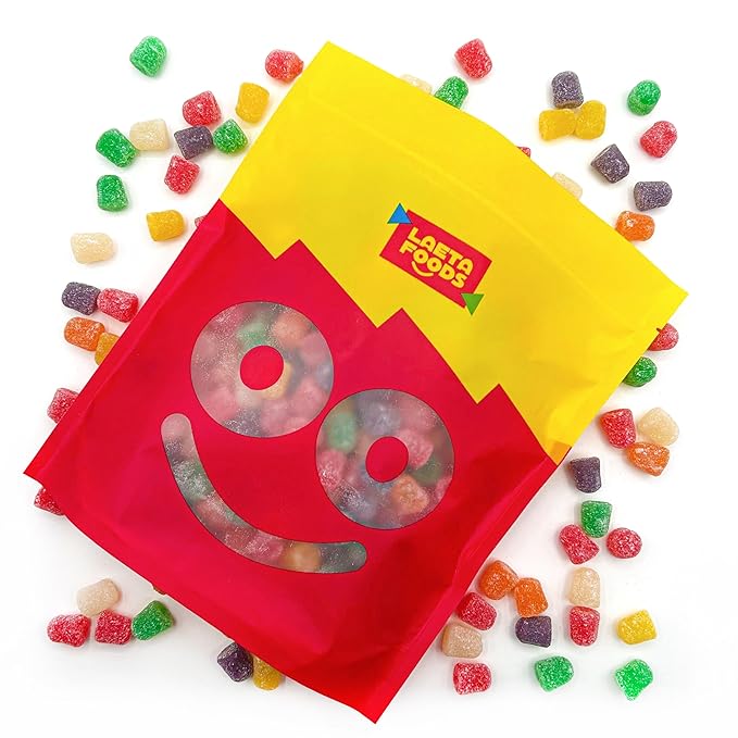 Spice Drops Candy | 3 Lb Bag | Assorted Spiced Gum Drops in Bulk | Jelly Candies in Clove, Wintergreen, Anise, Cinnamon, Peppermint, and Spearmint Flavors