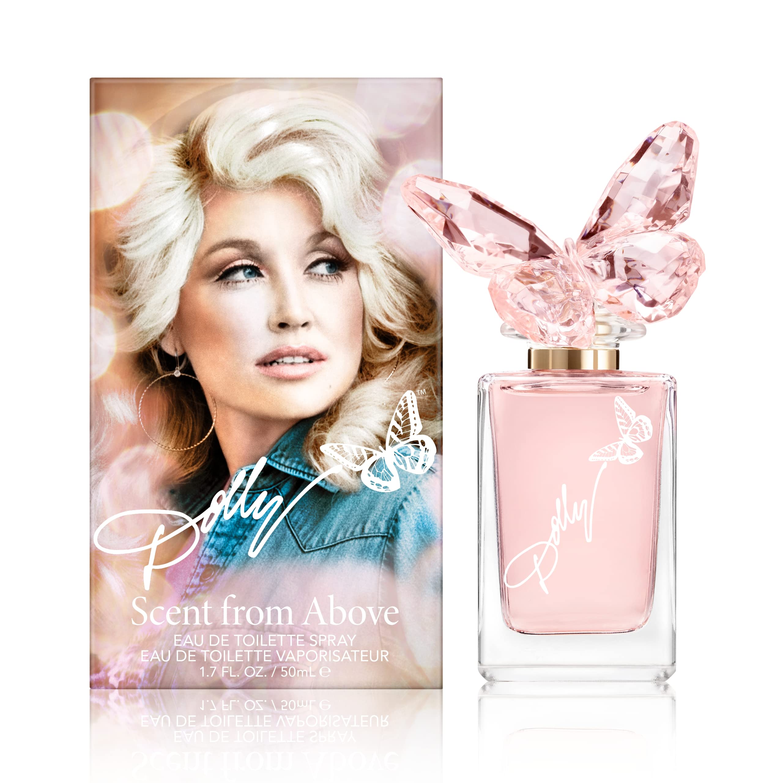 SCENT BEAUTY Dolly Parton Scent from Above Eau de Toilette Perfume Eau de Parfum for Women - Fruity, Floral & Feminine Fragrance with Notes of Mandarin, Jasmine, and Sandalwood - 1.7 Fl Oz