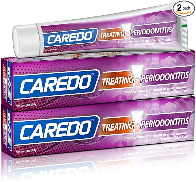 Gum Toothpaste for Periodontitis, Gum Repair for Receding Gums, Gum Disease & Gingivitis Treatment, Periodontal Disease Treatment for Gum Health, Gum Disease Repair Bad Breath Toothpaste 2 Pack