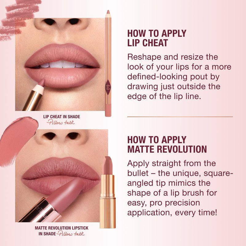 Charlotte Tilbury Matte Revolution Lipstick - Long Lasting, Matte Lipstick, Giftable Beauty Essential with Buildable Color & Lip-Loving Ingredients - Creamy, Easy to Blend Formula - Cinematic Red