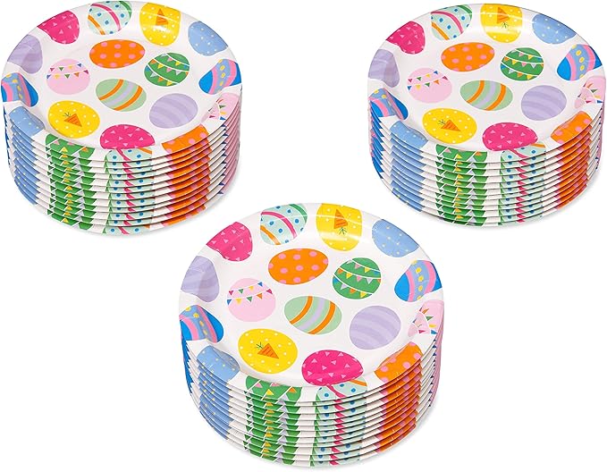 American Greetings Easter Party Supplies, Paper Dessert Plates (36-Count)