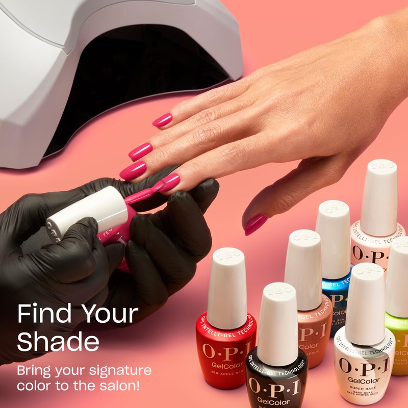 OPI GelColor My Vampire is Buff | Opaque Soft Warm Beige Crème LED Cure Gel Nail Polish | Salon-Quality Shine, Long-Lasting Wear | Vegan & HEMA Free | 0.5 Fl Oz