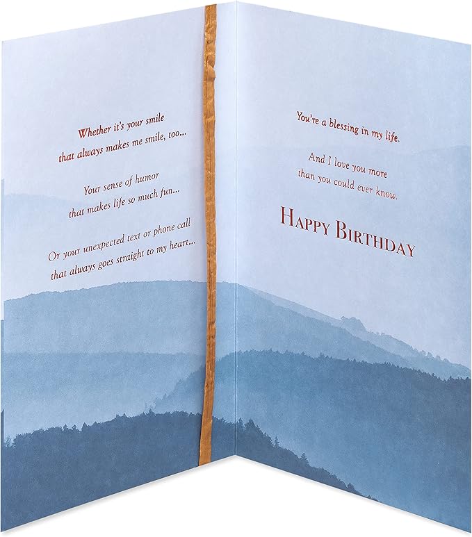 American Greetings Religious Birthday Card for Son (Blessing In My Life)
