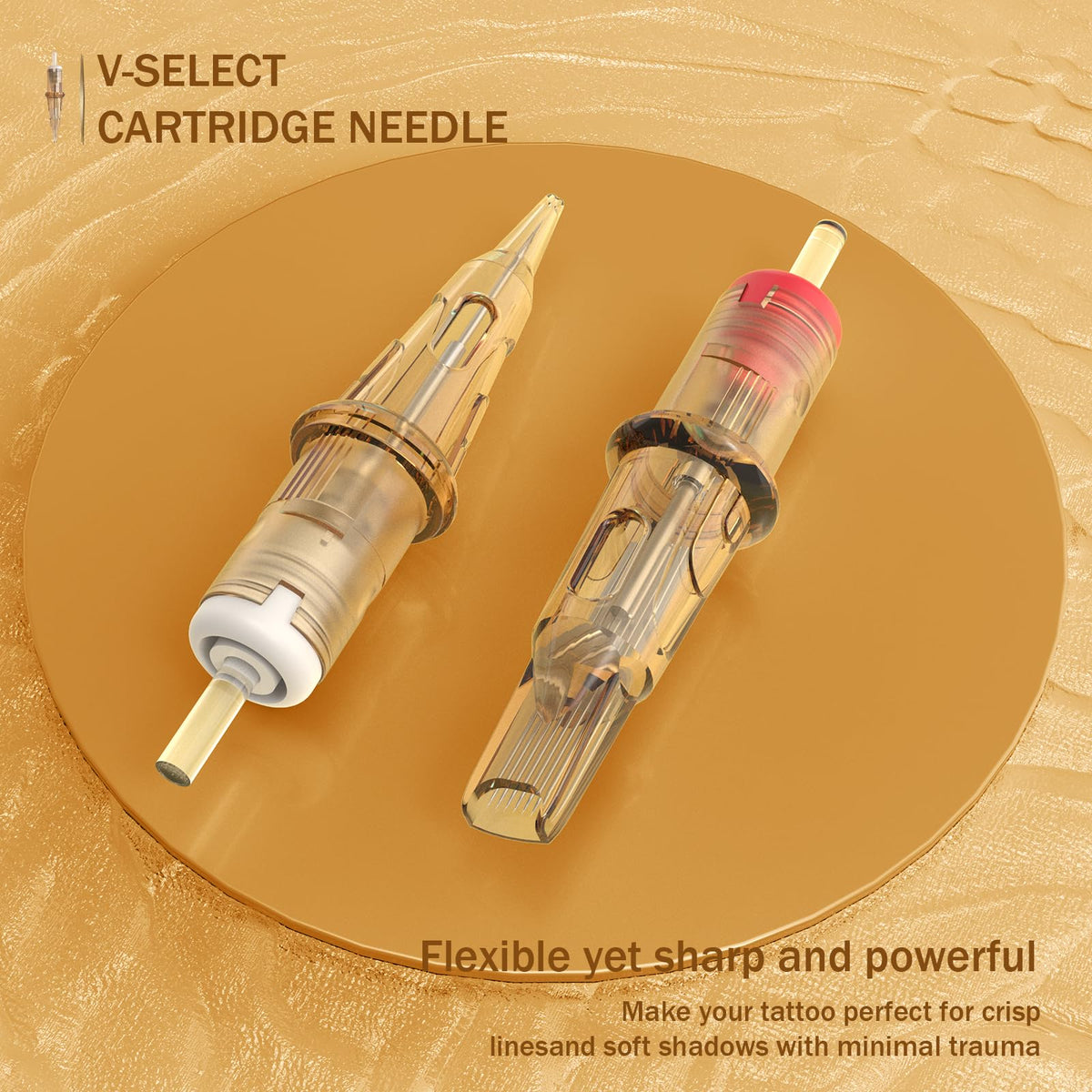 EZ Tattoo Cartridge Needles Assorted - 50Pcs #12 Mixed (5RS 7RS 9RS 14RS 18RS) Standard Round Shader Tattoo Needles Cartridges for Tattoo Pen Machine Gun - V SELECT