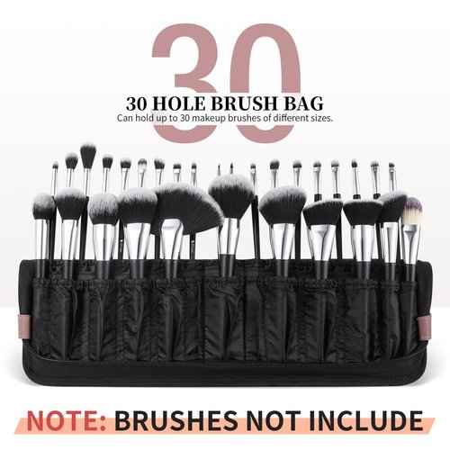 DUcare Makeup Brushes 12Pcs +DUcare Makeup Brush Organizer