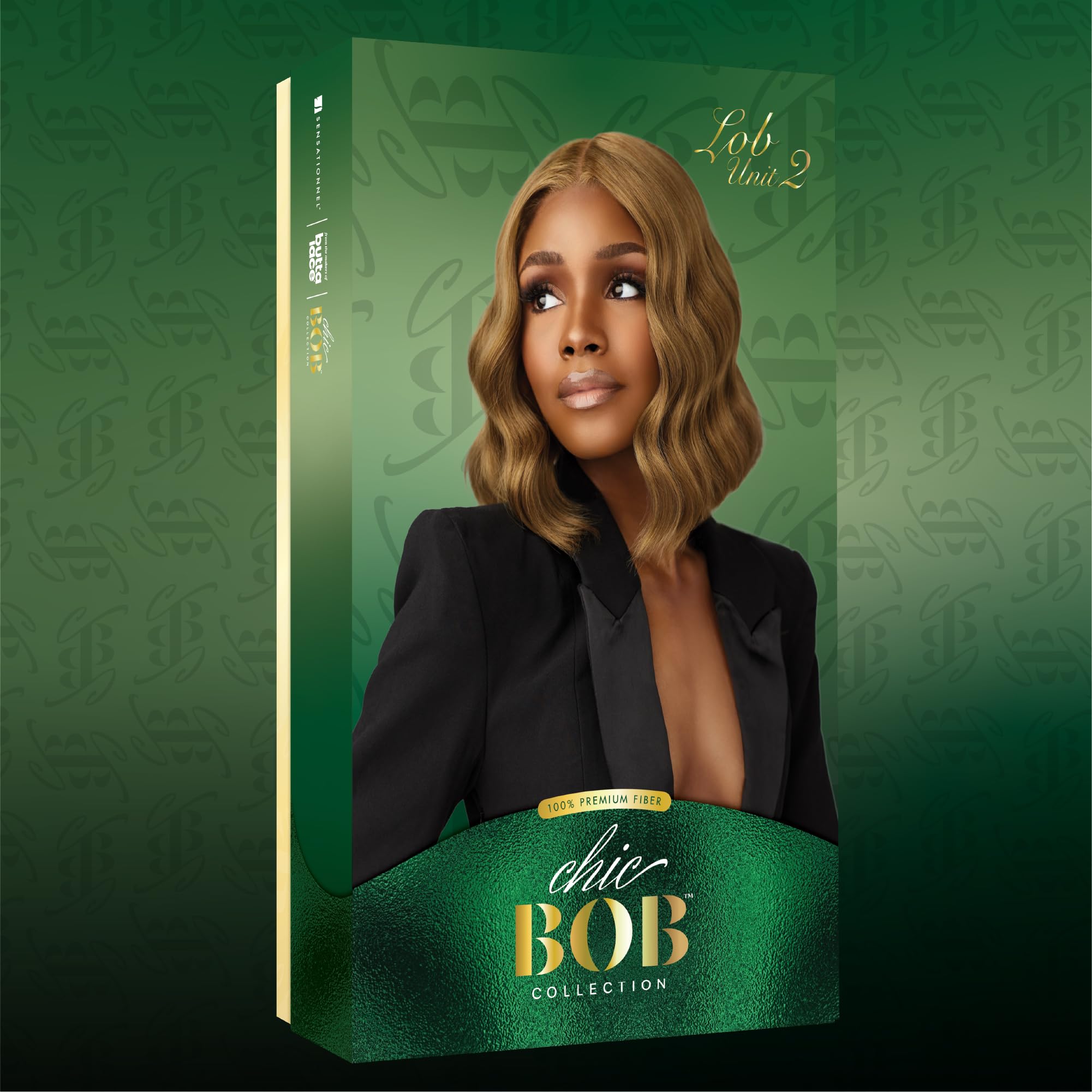Sensationnel Chicbob Lace Frontwig - Lob Unit 2