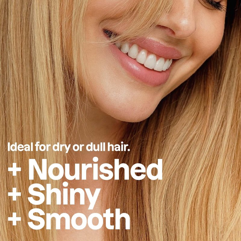ATTITUDE Nourishing Hair Shampoo, EWG Verified, For Dry and Damaged Hair, Naturally Derived Ingredients, Vegan and Plant Based, Grapeseed Oil and Olive Leaves, 16 Fl Oz (Pack of 6)