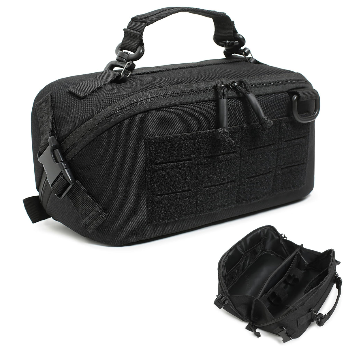 Katadem Tactical Pouch for Men with Wide Open Design - Travel Toiletry Organizer Tactical Storage Organizer for Gadget Gear,Admin Pouch EDC Military Tool Molle Pouches