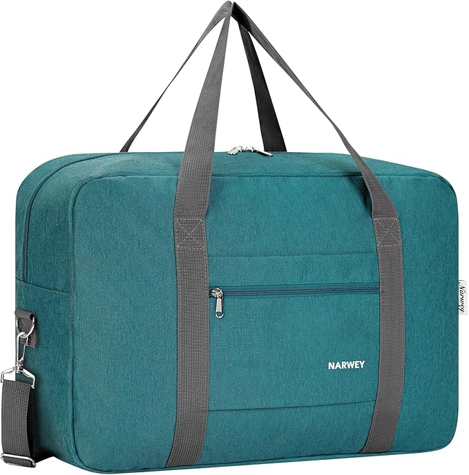 For Spirit Airlines Personal Item Bag Foldable Travel Duffel Bag Tote Carry on Luggage Duffle Overnight for Women and Men
