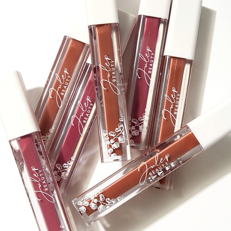 Julep So Plush Hydrating Lip Gloss – High-Shine, Non-Sticky Lip Color - Vitamin E for Soothing & Repair – Cruelty-Free, Moisturizing Gloss – Girl Crush