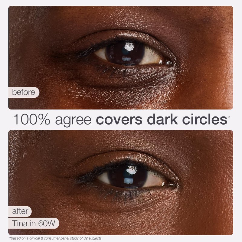 tarte shape tape concealer – Full-Coverage Creaseless Soft Matte Finish, Brightening Under-Eye & Face Makeup, 16hr Longwear, Vegan & Cruelty-Free, full size, 60H mahogany honey
