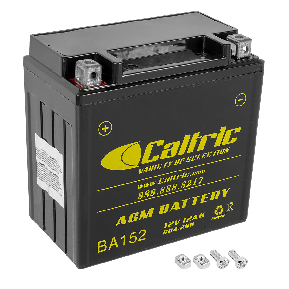 Caltric AGM Battery Compatible with Kawasaki Mule 4000 / Mule 4010 4x4 / Mule 4010 Trans 2009-2023
