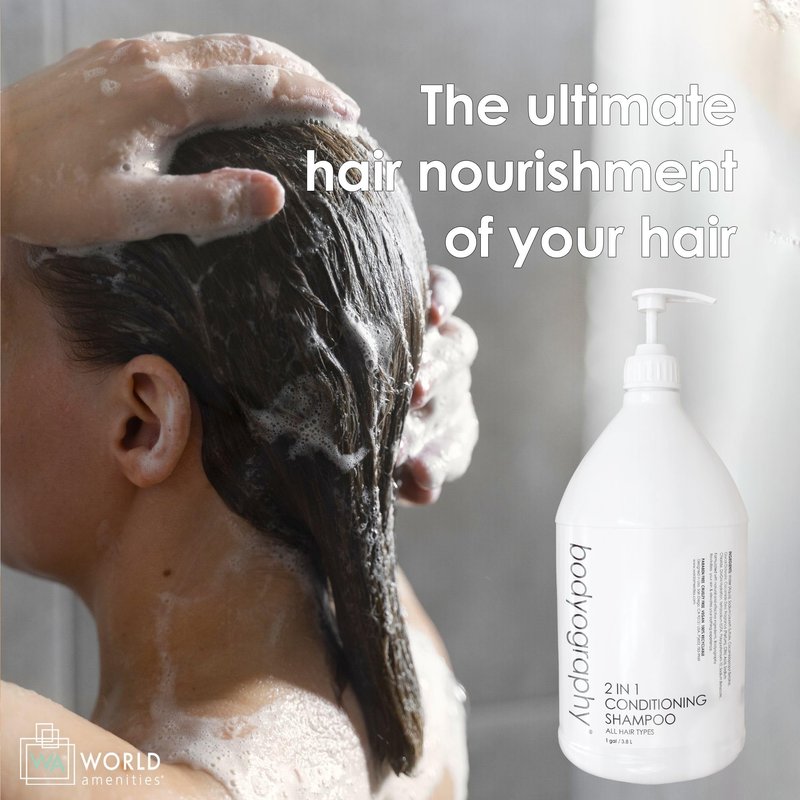 World Amenities Bodyography 2-in-1 Conditioning Shampoo