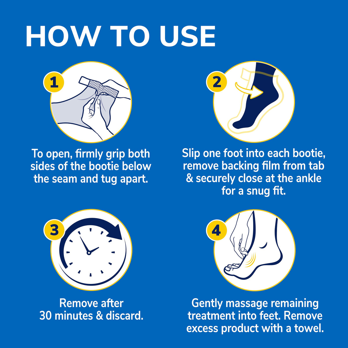 Dr. Scholl's Dry, Cracked Skin, Ultra Hydrating Foot Mask, 3 Pairs Moisturizing Socks: Intensely Moisturizes Repairs and Softens Rough Dry Skin with Urea & Essential Oils for Dry Cracked Feet