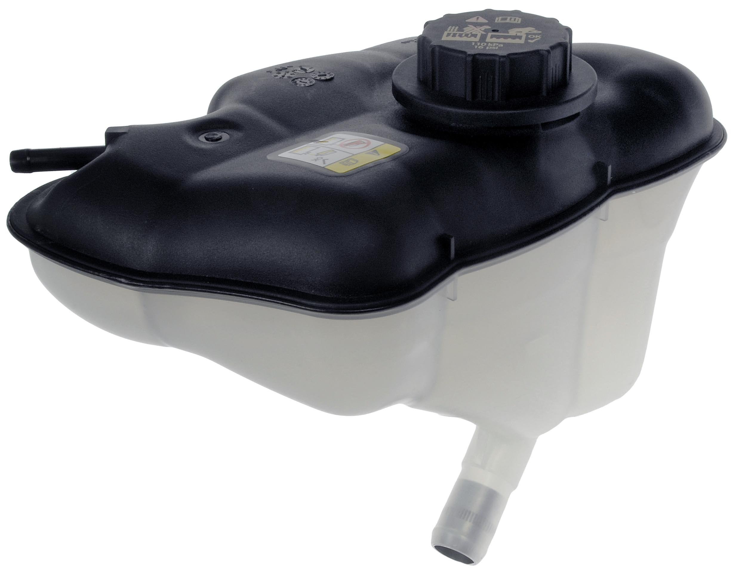 Dorman 603-051 Pressurized Coolant Reservoir with Cap Compatible with Select Ford Models