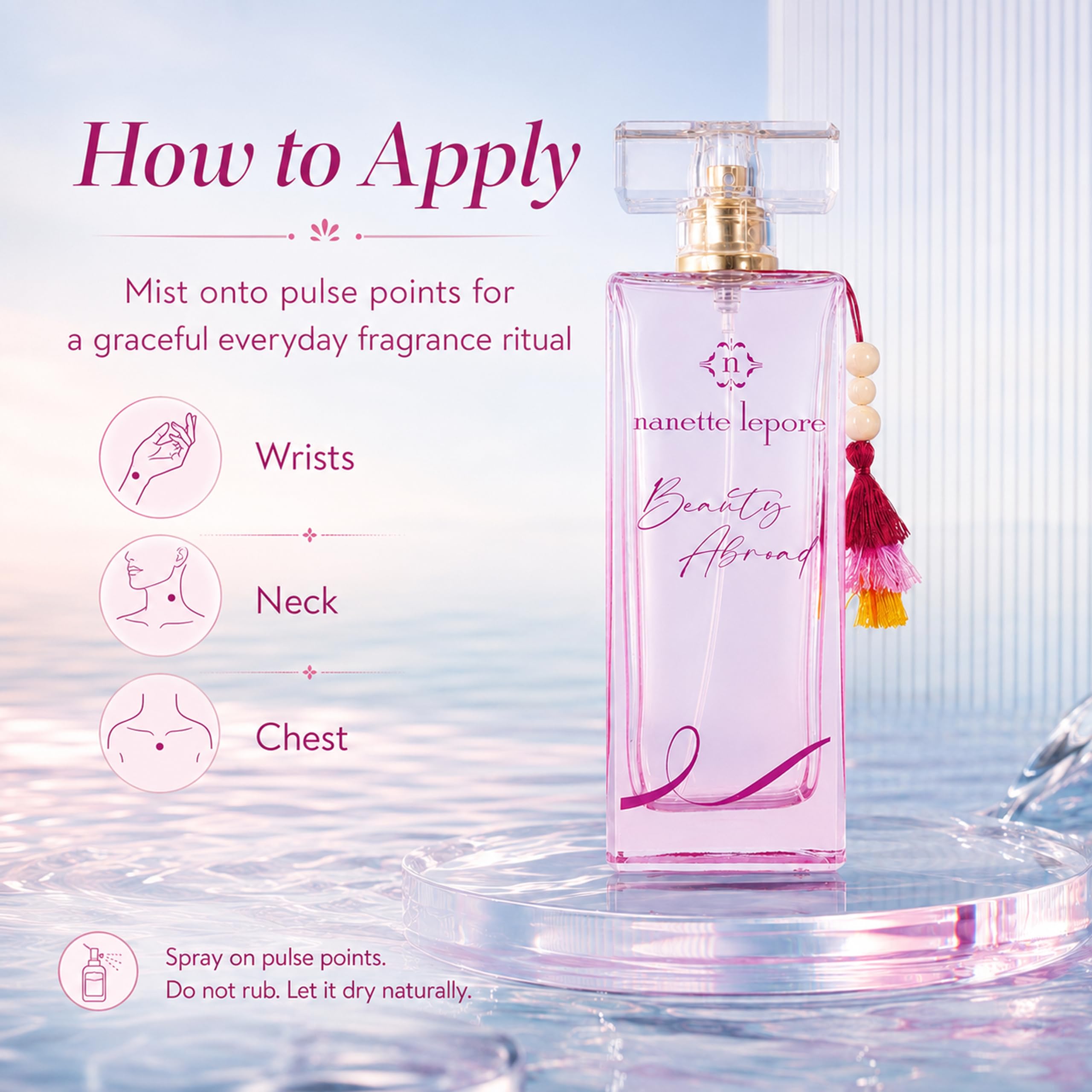 Nanette Lepore Beauty Abroad EDP, 3.4 fl. oz.