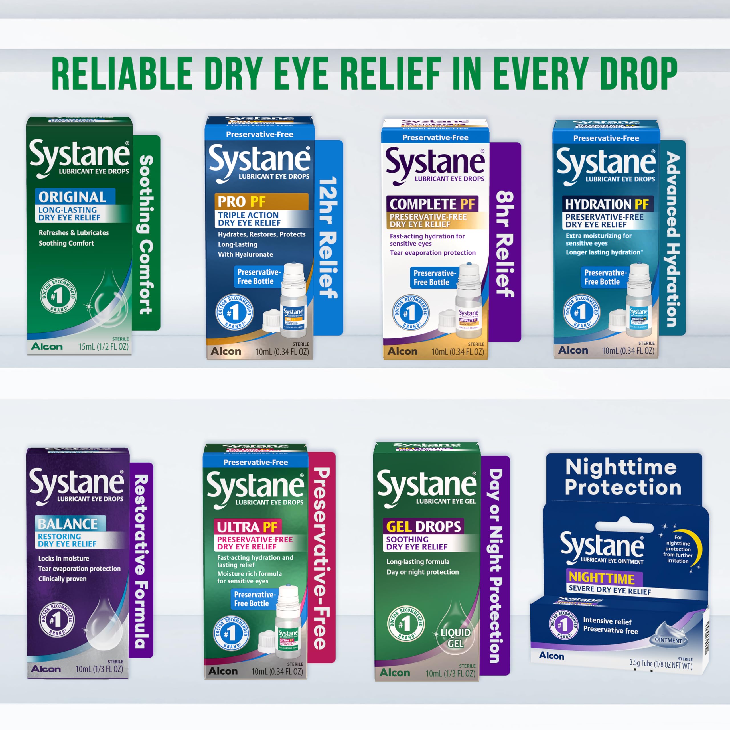 Systane Eye Lubricant 1 oz.Eye Drops, 1 Ct