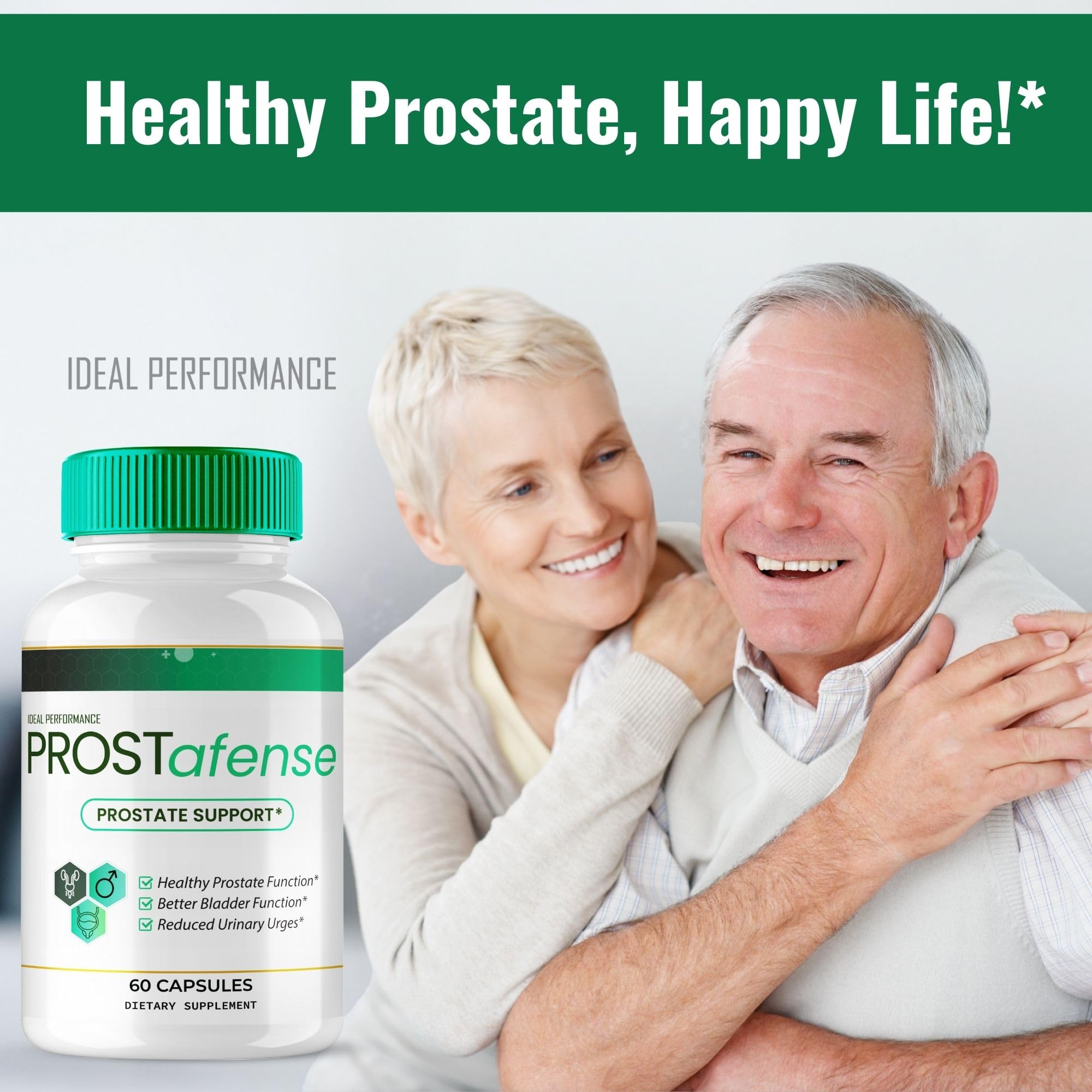 Prostafense Prostate Health Supplements for Men Capsules, Official Prostafense All Natural Support Pills - Maximum Strength, Premium Formula for Daily Wellness, Prosta Fense Reviews (3 Pack)