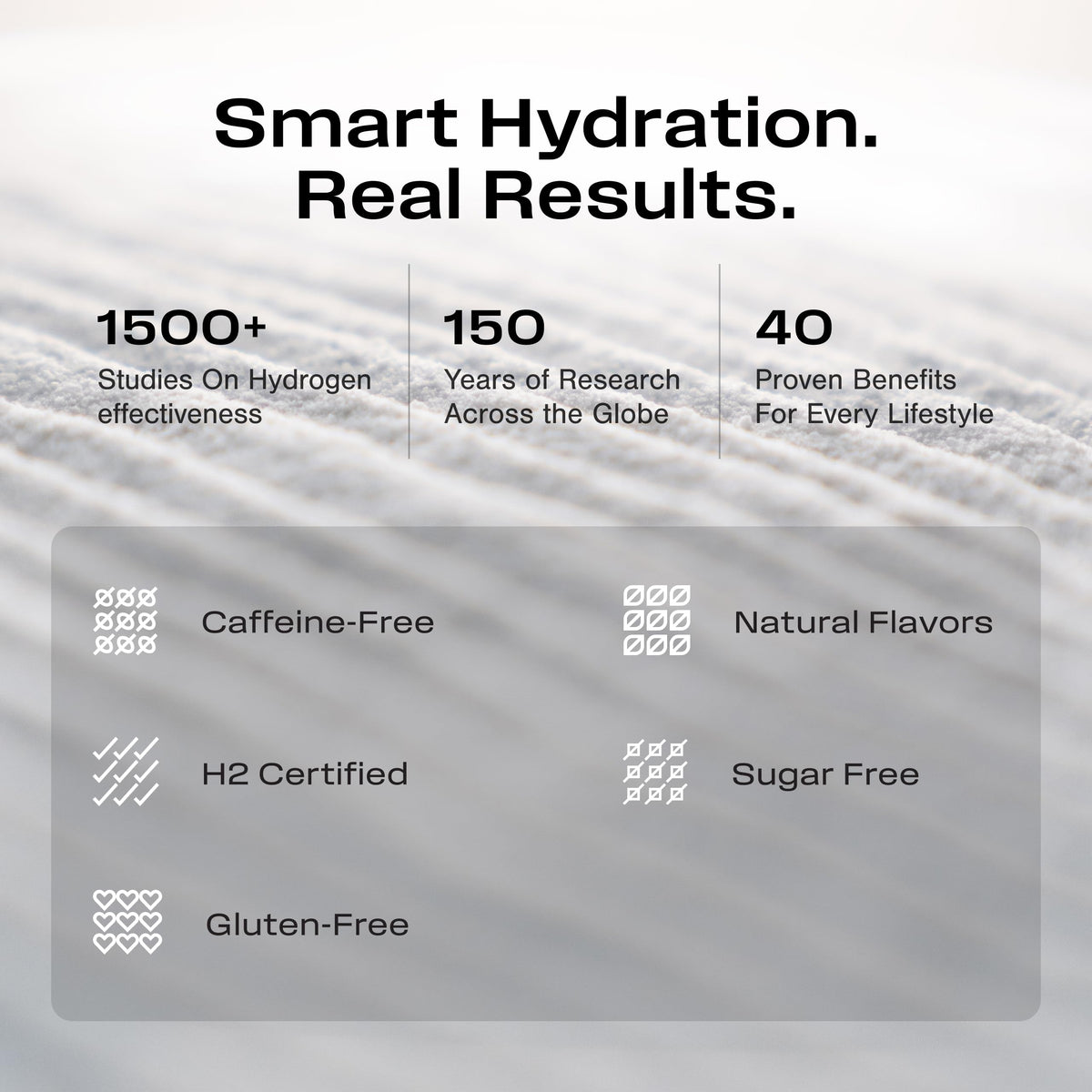 Echo Molecular Hydrogen Drink Mix - 16 PPM - On-The-Go Gut Health Mix for Instant Hydrogen Water with Magnesium + Prebiotic Fiber - Crisp Apple Flavor - 30 Count