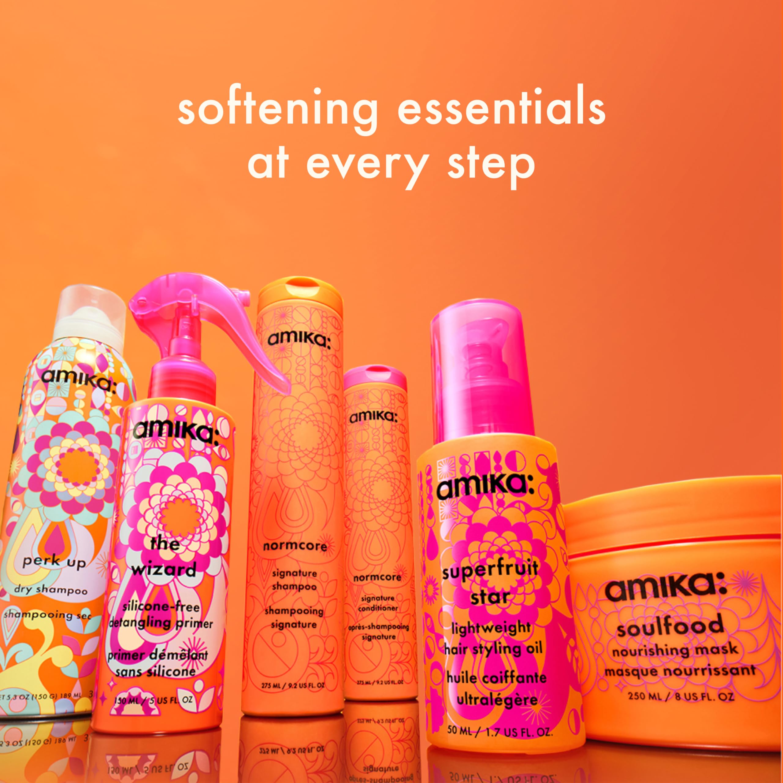 amika the wizard silicone-free detangling primer, 150ml