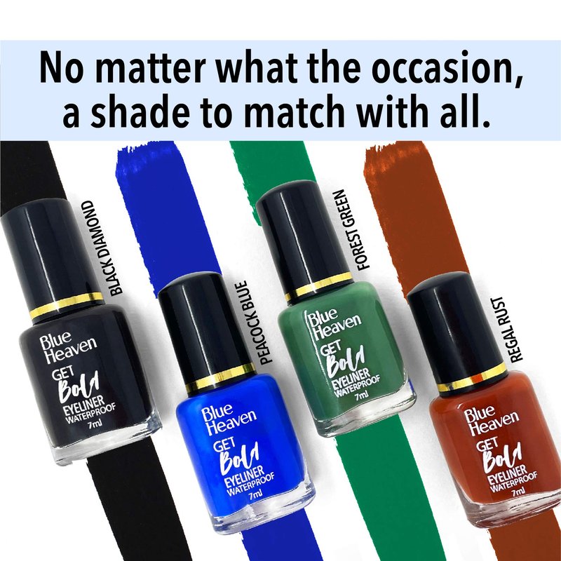 FXXXCUWUU Blue Heaven Get Bold Matte Finish Eyeliner (Black, 7 ml)