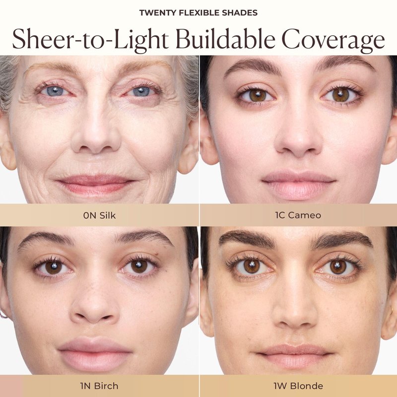Laura Mercier Tinted Moisturizer Natural Dewy with SPF 30: 24HR+ Hydration, Long Lasting, Sheer to Light, Buildable Coverage, Dewy Finish, Improve Skin Tone and Texture, Skin Tint, Cameo