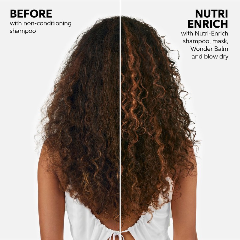 Wella Professionals Invigo Nutri-Enrich Frizz Control Cream with Goji Berry | For Dry or Stressed Hair | Deep Nourishment, Smoothness & Anti-Frizz Styling Cream | 5.07 oz