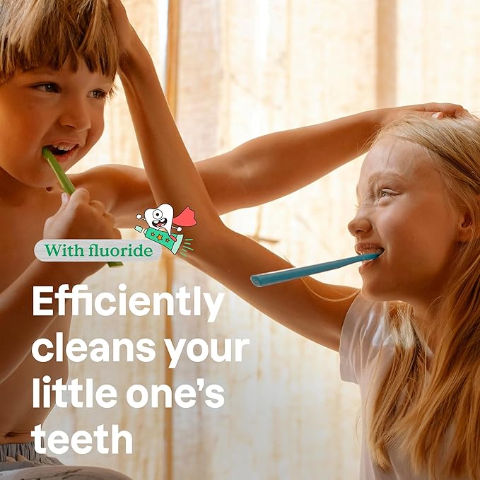 ATTITUDE Toothpaste with Fluoride, Prevents Tooth Decay and Cavities, Vegan, Cruelty-Free and Sugar-Free, Watermelon, 4.2 Oz (Pack of 6)