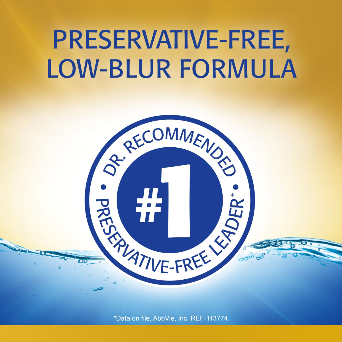 REFRESH OPTIVE MEGA-3 Lubricant Eye Drops Preservative-Free Artificial Tears, 0.01 fl oz (0.4 mL), 60 Single-Use Containers